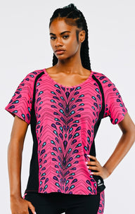 FIRECRACKER Women's African Themed Shirt (Luminous Bulb)